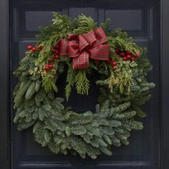 Fragrant Tartan Wreath