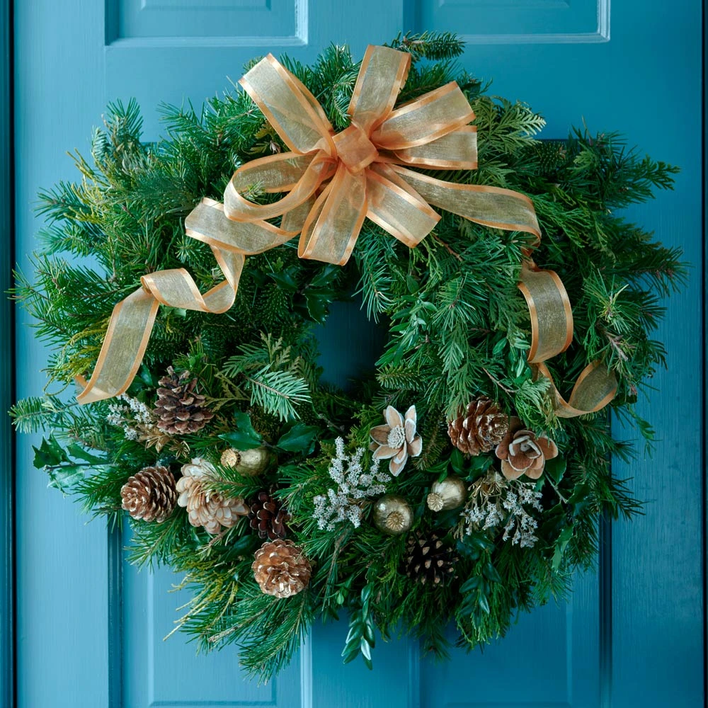 Nature’s Golden Treasure Wreath 1 Nature’s Golden Treasure Wreath