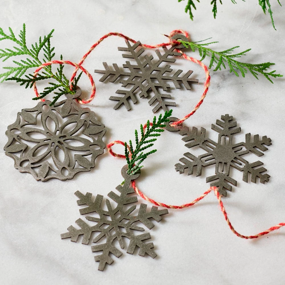 Handcrafted Steel Snowflakes 1 Handcrafted Steel Snowflakes