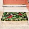 Cardinal Christmas Outdoor Mat