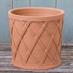 Basket Barrel Pot 5 Basket Barrel Pot -Olivia Plants Sales x600 18497