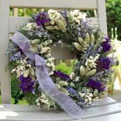 Lavender Fields Wreath -Olivia Plants Sales x600 18853