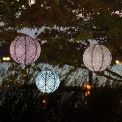 Radiant Solar Globe Lantern - Large, Ink 13 Radiant Solar Globe Lantern - Large, Ink -Olivia Plants Sales x600 22384