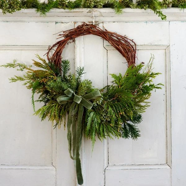 Velvet Dreams Holiday Wreath 1 Velvet Dreams Holiday Wreath