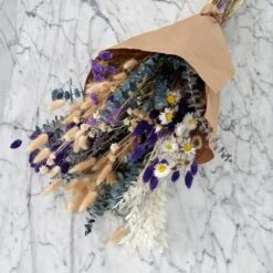 Lavender Meadow Dried Bouquet -Olivia Plants Sales x600 29315