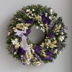 Lavender Fields Wreath -Olivia Plants Sales x600 29323