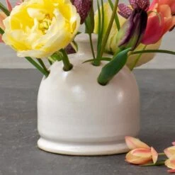 Three Rivers Handmade Ceramic Tulipiere, Short -Olivia Plants Sales x600 30963
