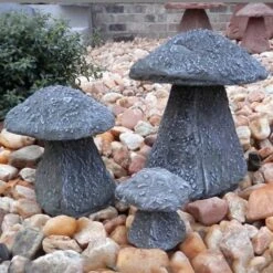 Enchanted Garden Mushroom Trio -Olivia Plants Sales x600 31007