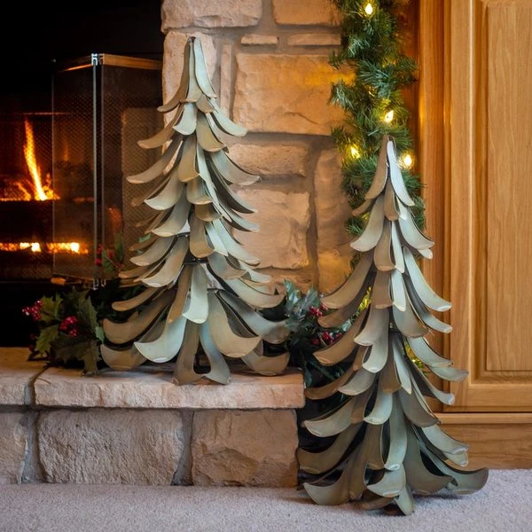 Sculptural Steel Cedar Tree 3 Sculptural Steel Cedar Tree - Image 3