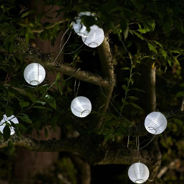 Glowing Globes Solar String Lights 1 Glowing Globes Solar String Lights