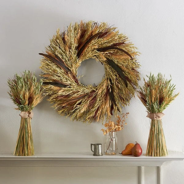 Pheasant Valley Feather Wreath 2 Pheasant Valley Feather Wreath - Image 2