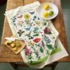 Pollinator Garden Tea Towel