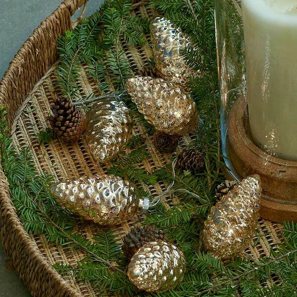 Pine Cone String Lights 2 Pine Cone String Lights - Image 2